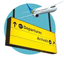 Get your car at your arrival terminal in minutes!